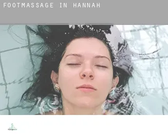 Foot massage in  Hannah